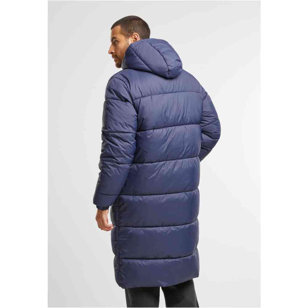 Urban Classics - Long Puffer winterjas - Donkerblauw